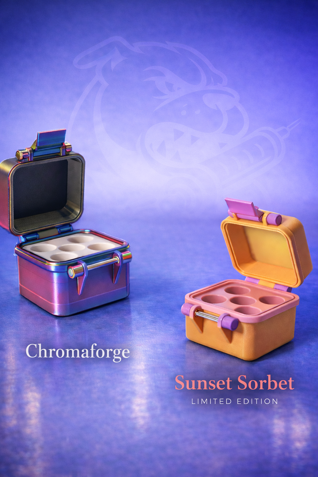 Discreet 5-Vial Storage Case